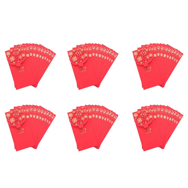 ABZC-60PCS Chinese Red Envelop - Wedding Envelopes recension och pris