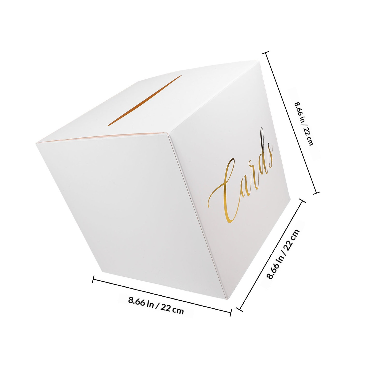 1Set Wedding Card Box Paper Ru - Wedding Card Box recension och pris